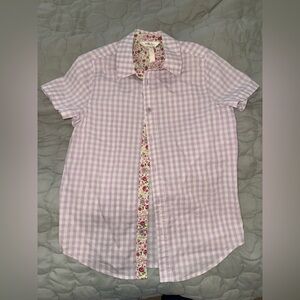 Mens Matilda Jane Enchanted Easter Brunch
Checked Shirt Size 8